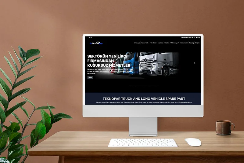 Teknoparca Kurumsal Web Sitesi