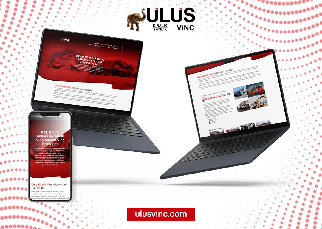 Ulus Vinç Kurumsal Web Sitesi